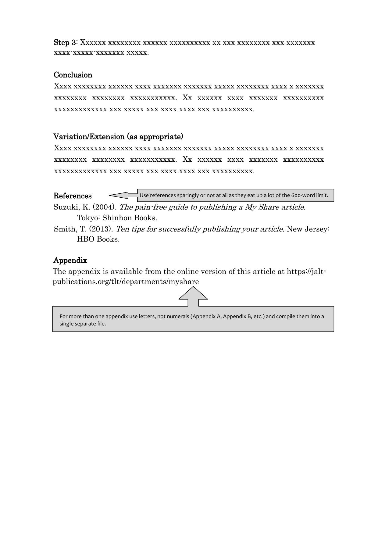 My Share Submission Template page 2
